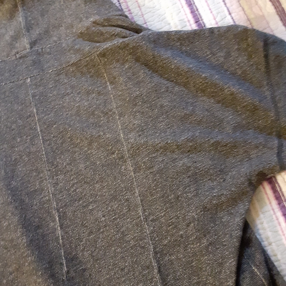 Size Xs gray summer short sleeve cardigan sweater - Picture 2 of 16